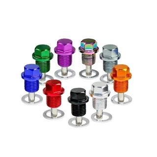 Bujão magnetico Parafuso Óleo Carter Motor Magnético Vw Ap Gm Vhc rosca m14x1.5 gol fox saveiro parati corsa celta meriva astra zafira montana