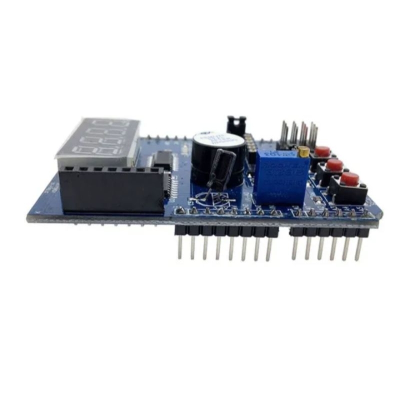 1 x escudo multifuncional com Buzzer LM 35 4 Leds para Arduino UNO R3 ...