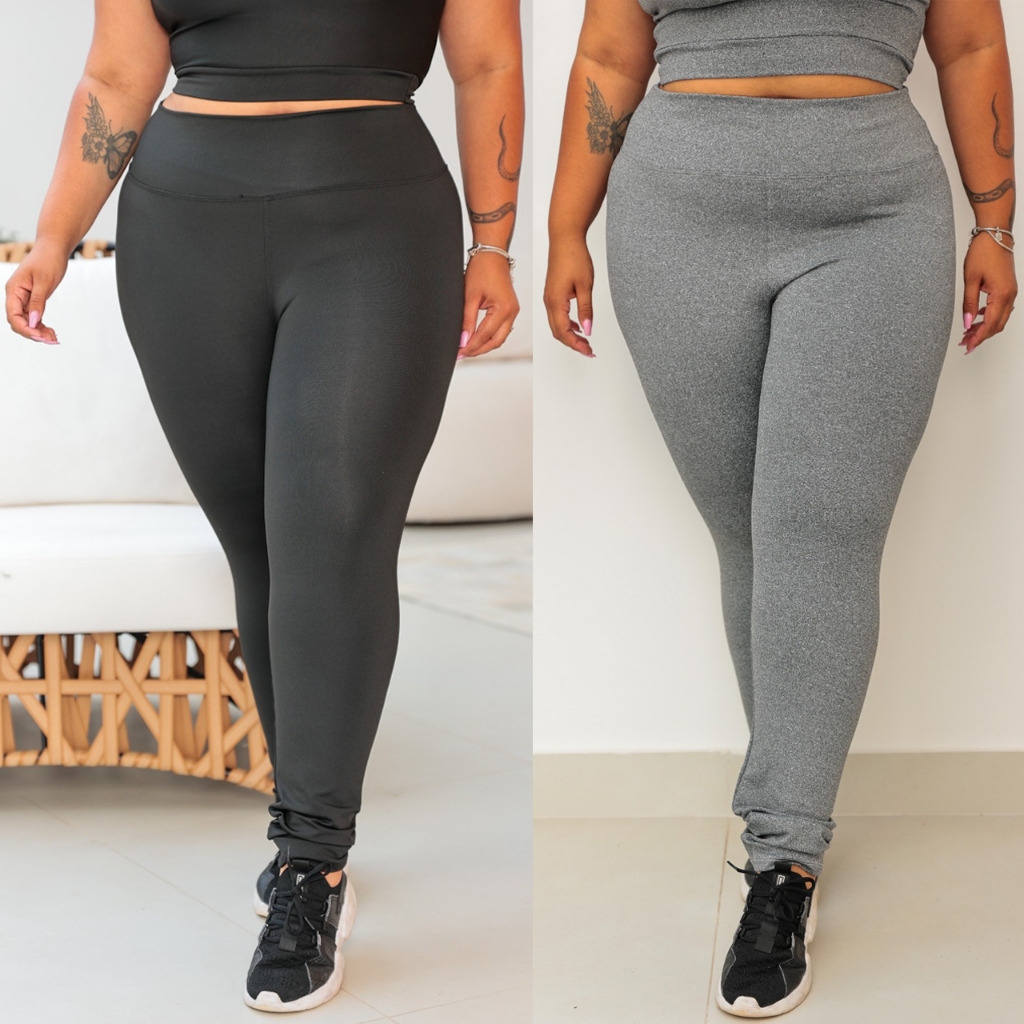 Suede Leggings High Waisted Charcoal Grey –