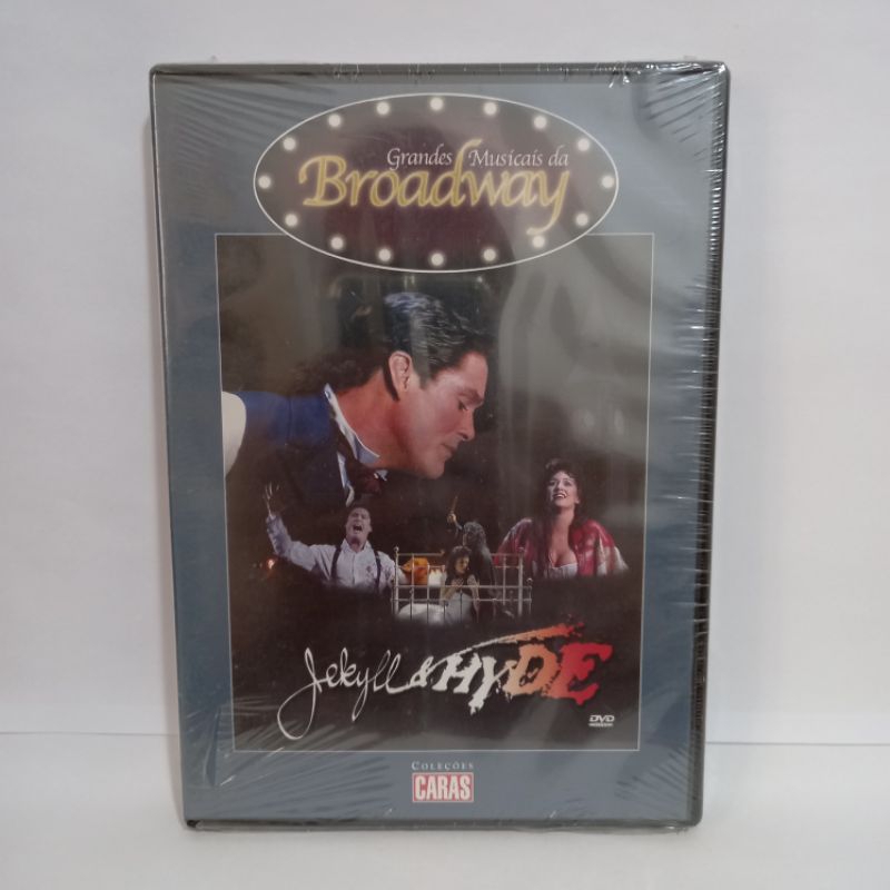 DVD Jekyll e Hyde: Grandes Musicais da Broadway (LACRADO)
