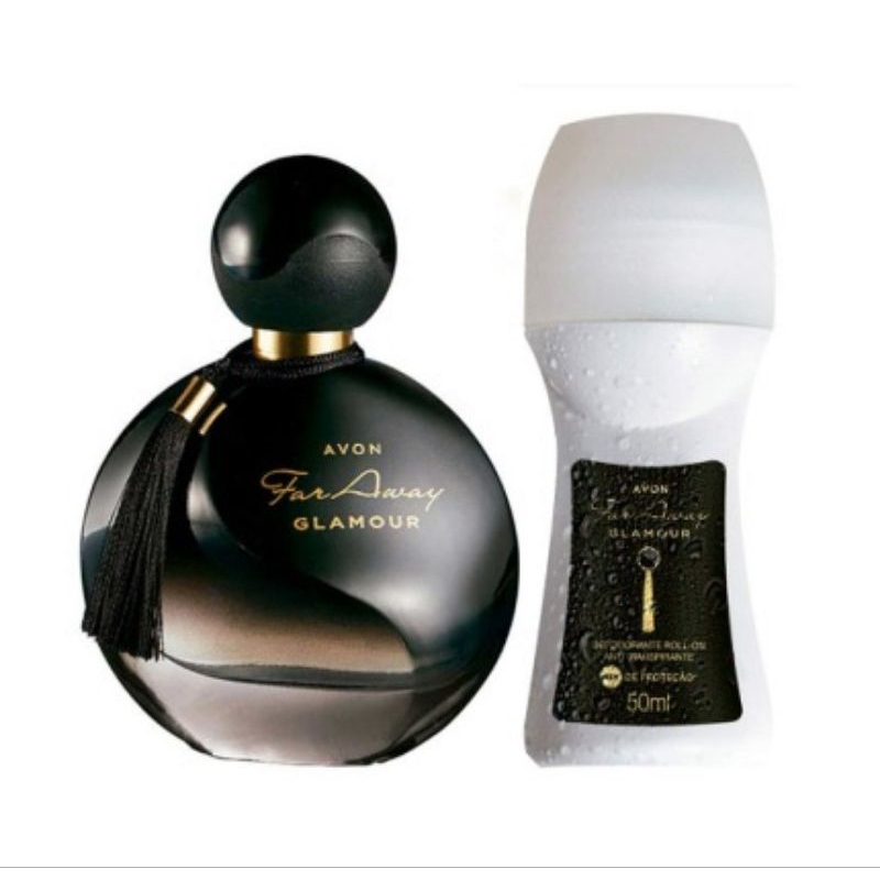 Deo Parfum Far Away Glamour - 50 ml - Avon - lojaparaisodarepublica