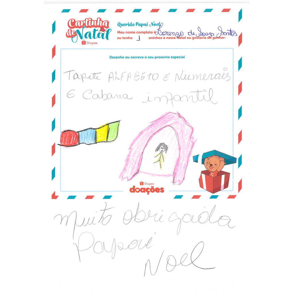 Cartinhas De Crianças De 1 Ano - 3