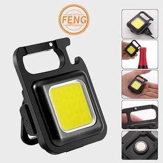 Mini Lanterna Com led Portátil/USB Recarregável Iuminação ajustavél 3 Modos De Luz Lanternas De Chaveiro E Abridor