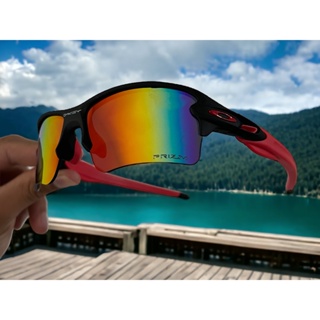 Óculos de sol Flak Jacket 2.0 Mandrake Oakley Preto Rosa 2LZR - Escorrega o  Preço