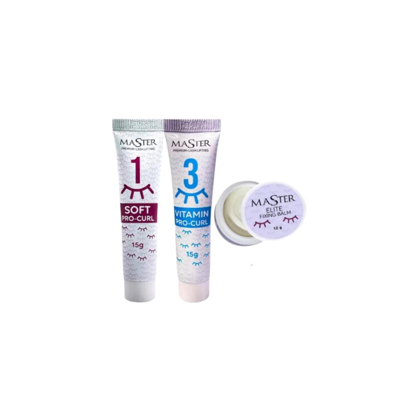 Kit Master PASSO 1 E PASSO 3 INDIVIDUAL MASTER E FIXING BALM PARA LASH