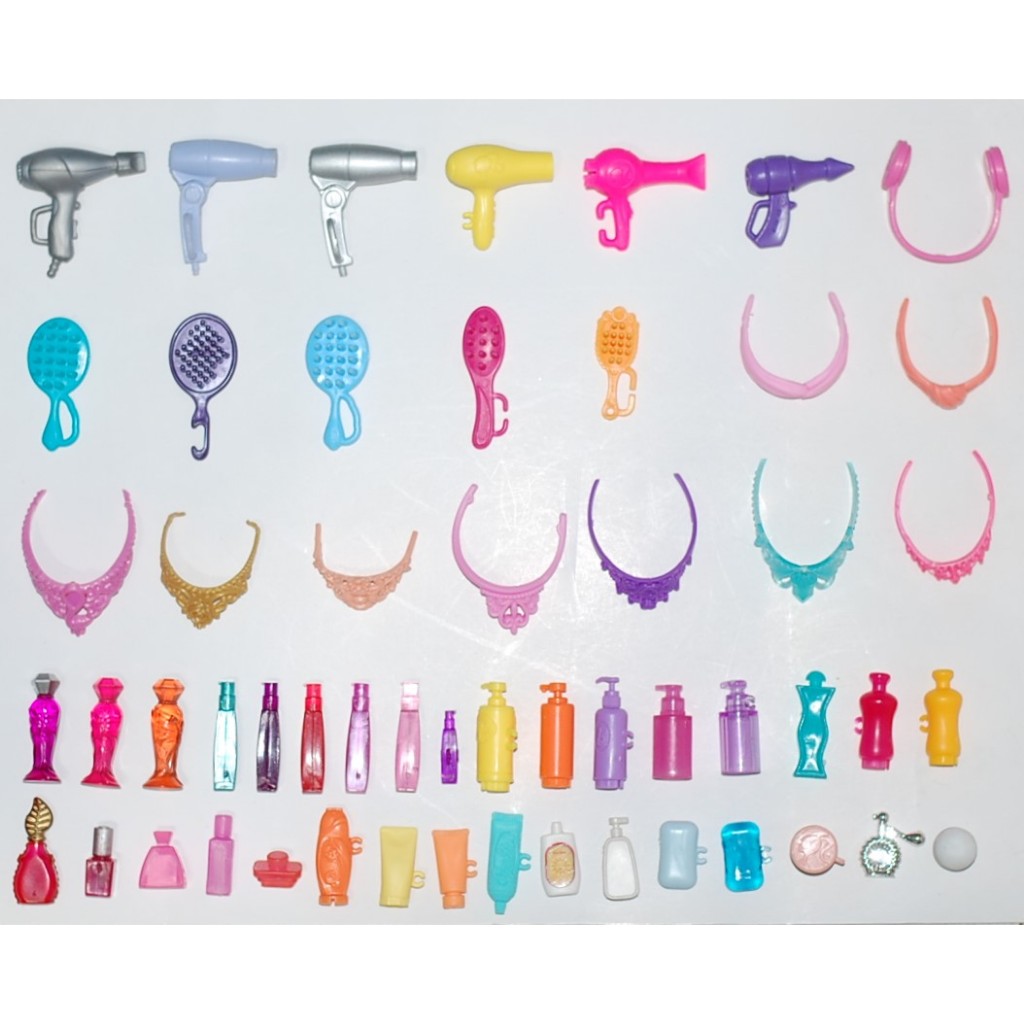 Jogo De Panelas e Utensílios De Cozinha Para Barbie (11 Peças) por R$39,90