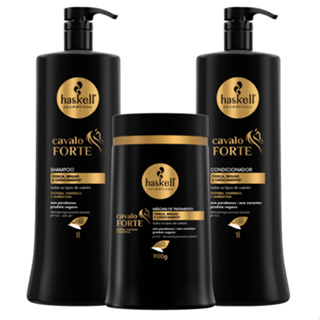 Kit Cavalo Forte Shampoo +Condicionador +Mascara