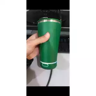 Copo Térmico COM SOM com seu nome personalizado time logomarca com tampa e abridor 473ml para presente, brindes