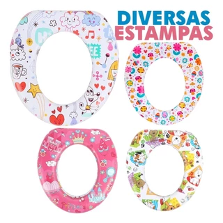 Assento Infantil Privada Para Banheiro Protetivo Para Crianças Redutor Troninho Vaso Sanitário em Oferta na Shopee