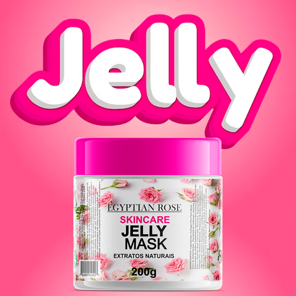 Jelly Mask Egyptian Rose Extratos Naturais | Shopee Brasil