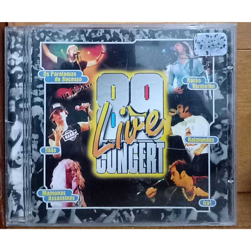 CD 89 Live Concert A78 | Shopee Brasil