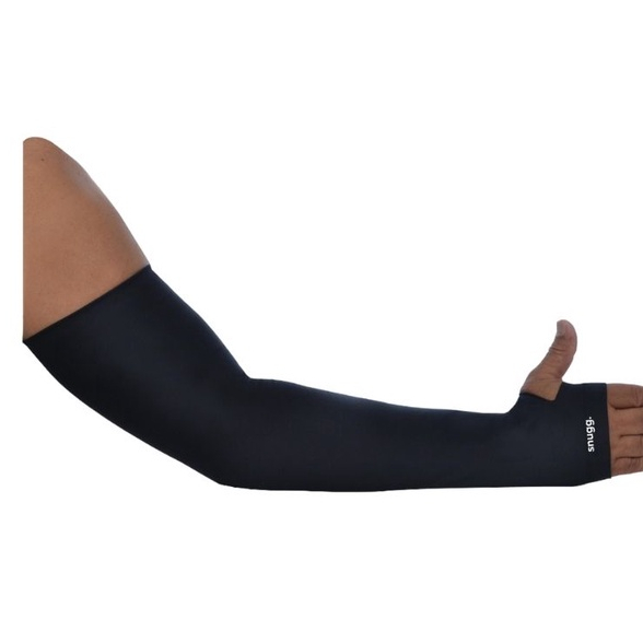 Par Manguito com Dedo Unissex Proteção UV50+ Fitness Academia