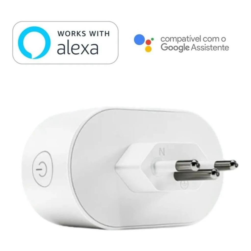 Tomada Inteligente Wi-fi Smart Home 16a Alexa e Google Home - Smart Life Tuya