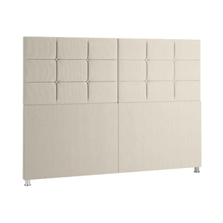 Cabeceira Estofada para Cama Casal 140cm com Pés - DUBAI