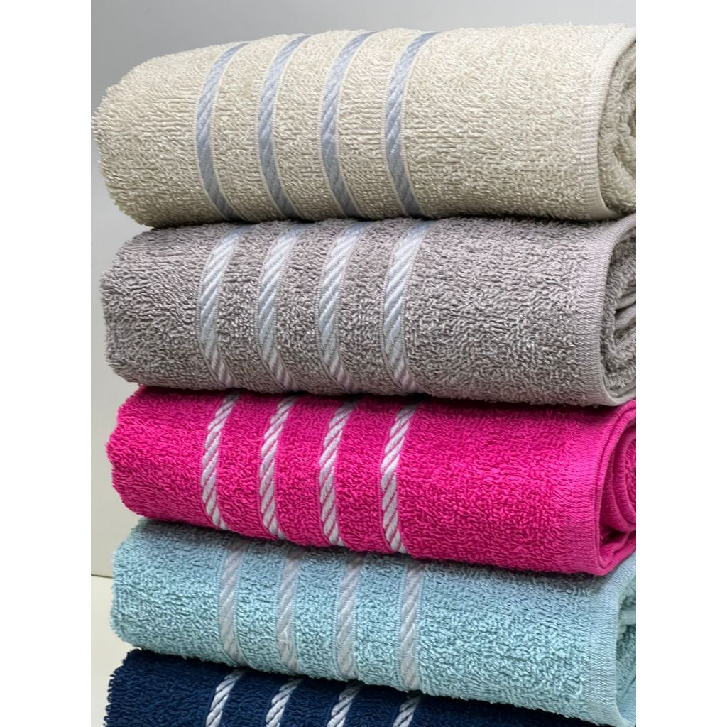 Kit 4 Skinny Face Towels 100% Cotton 45x70cm - Capri (KIT 1) Microfiber  Towels Bathroom Hotel