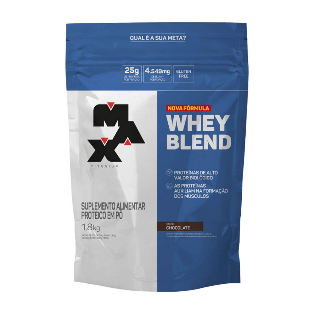 Whey Blend Refil 1,8kg – Max Titanium