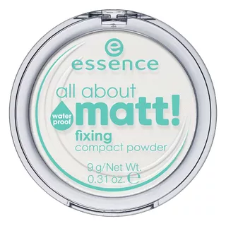 Pó compacto translúcido All About Matt! Waterproof essence á prova d´água