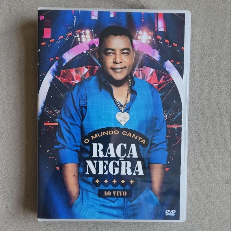 DVD RAÇA NEGRA - O Mundo Canta Raça Negra Ao Vivo (2023) | Shopee