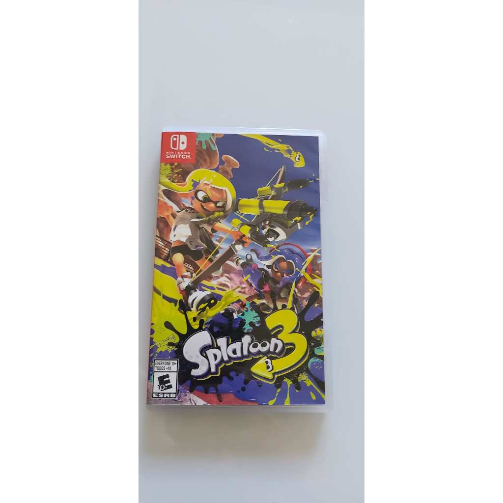 Splatoon 3 Nintendo Switch Mídia Física Jogo Shopee Brasil