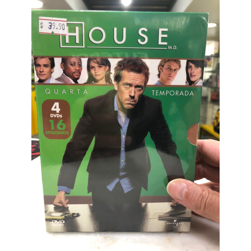 DvD Box -House - Quarta temporada (Lacrado) | Shopee Brasil