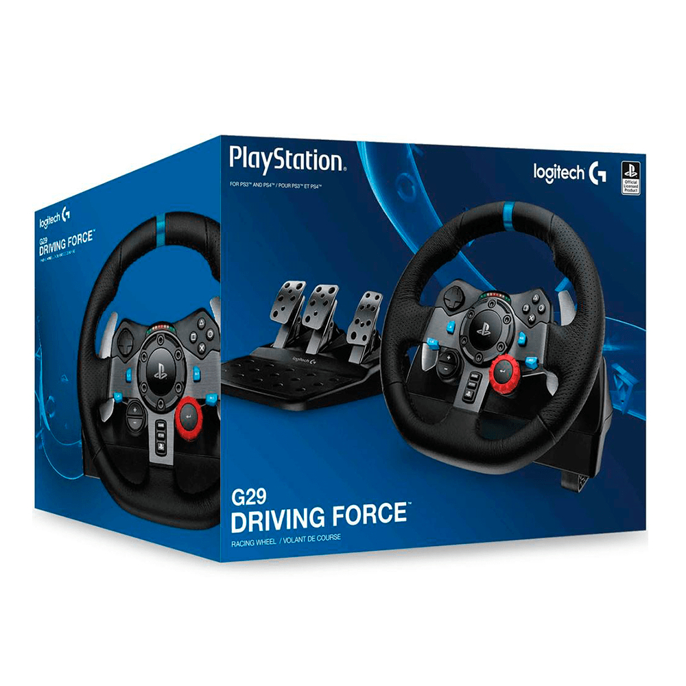 Volante de corrida Logitech G27 Driving Force C/ Pedal C/ Câmbio Ps2/Ps3/PC  Simulador Completo + Garantia