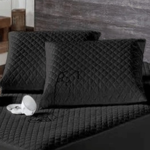 Kit 2 Porta Travesseiro Matelado Impermeável 70x50- Com Zíper
