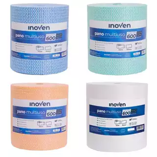Pano Multiuso Rolo Perfex 28cmx240m 600 Panos - Promoção