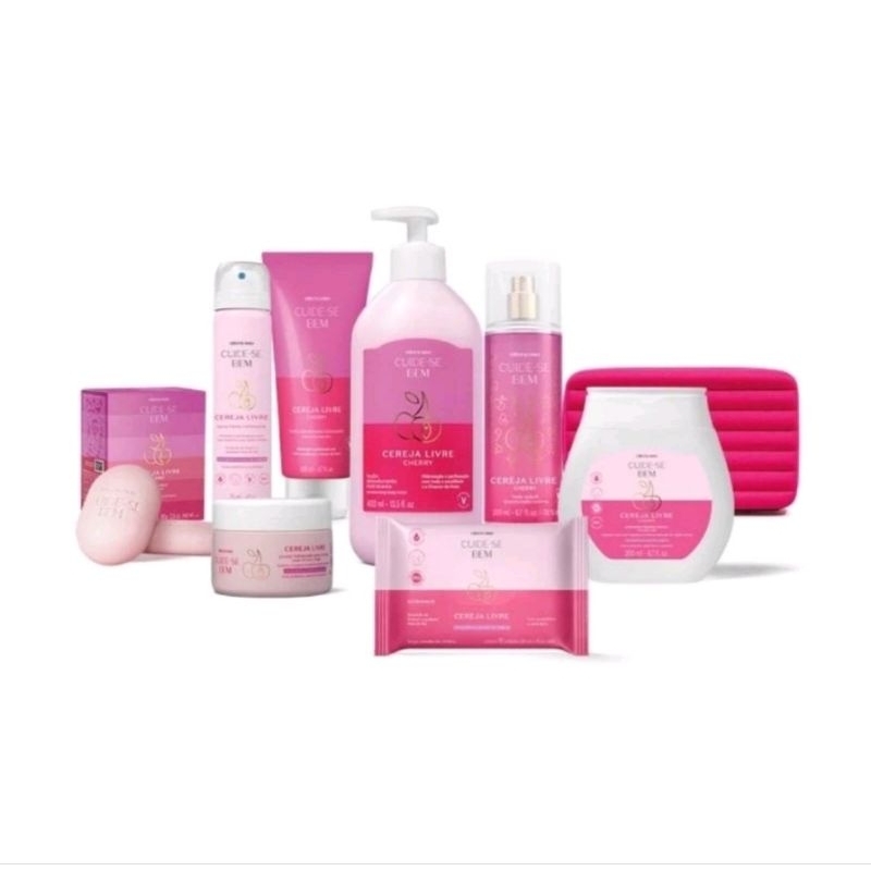 Linha Cereja Livre Cuide se Bem O Boticário