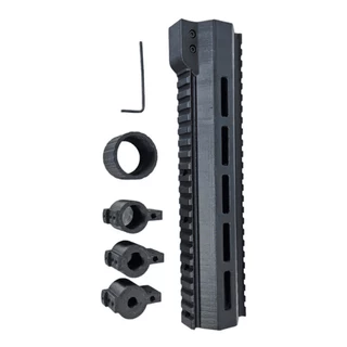 Handguard M4 M16 Ar15 T4 M-lok 10 Polegadas 25,4cm Universal