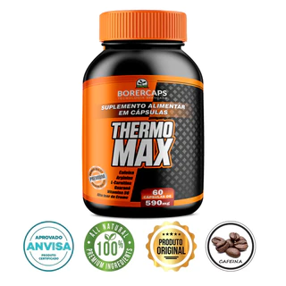 Termogênico THERMO MAX 60caps - 590mg BORECAPS