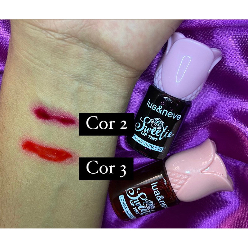 Lip Tint Labial Sweetie Lua E neve | Shopee Brasil