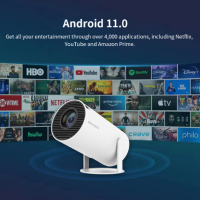 Salange HY300 Projetor Android 4K Suporta HDMI