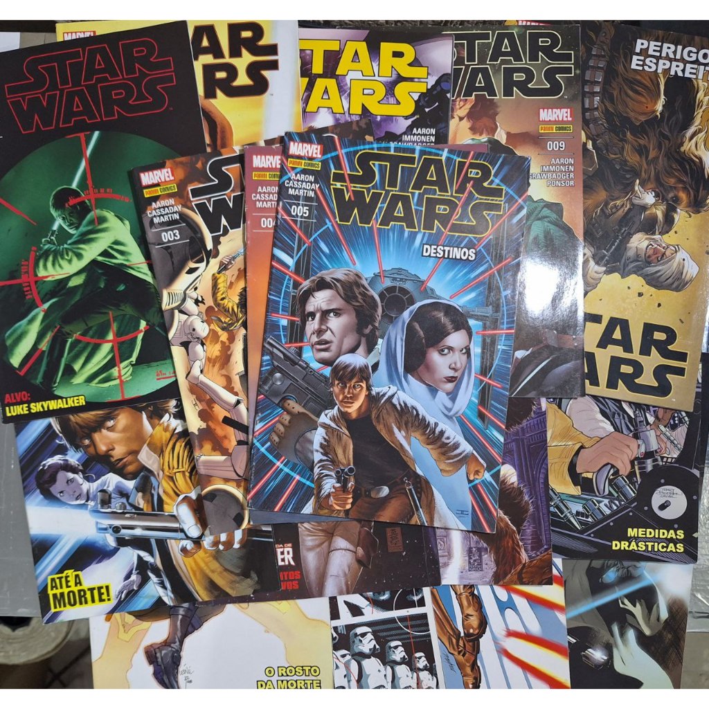 HQs Star Wars Panini - Números disponíveis
