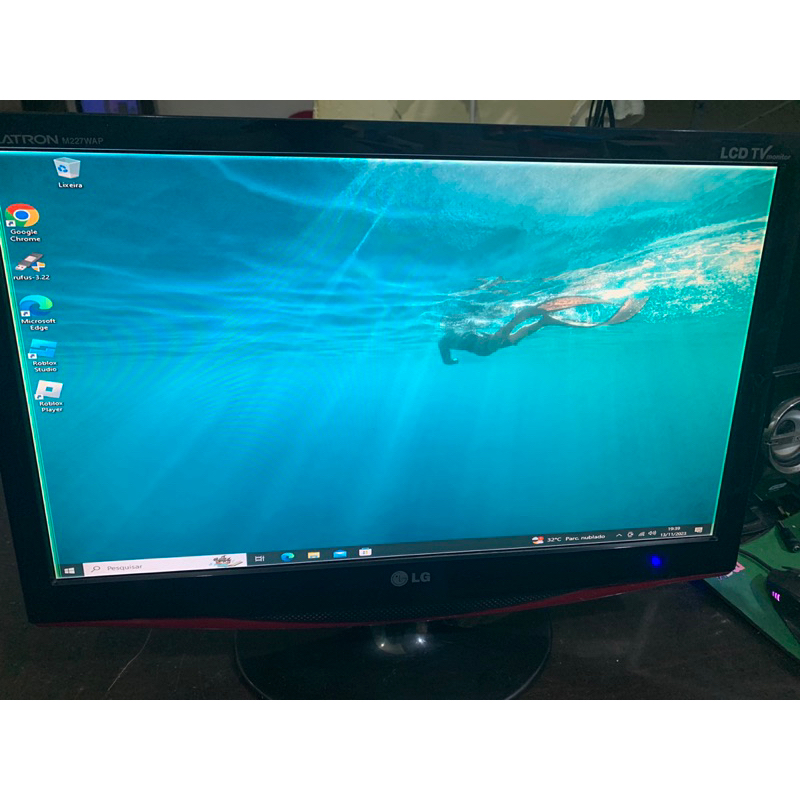 MONITOR TELA DE LCD , 22 Polegadas. modelo LG M227WAP-PM
