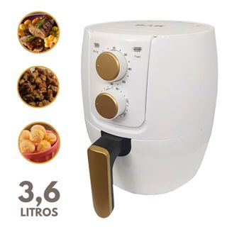 Fritadeira Sem Óleo AirFryer Elétrica 3,6 Litros 1400w Envio 24h