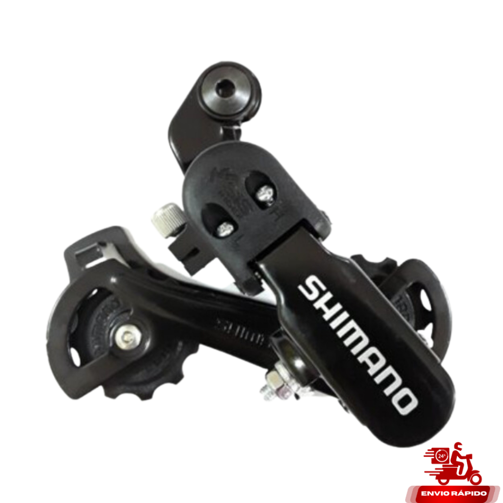 CAMBIO SHIMANO TS S/ GANCHEIRA 7V RD-TZ31 TOURNEY PRETO