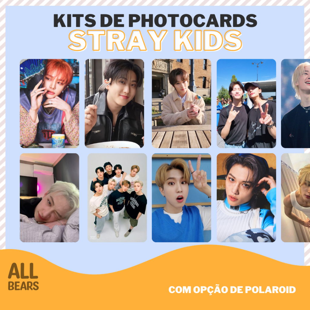 Stray Kids - KITS de Photocards | photocards fanmade | Kpop | Polaroid ...
