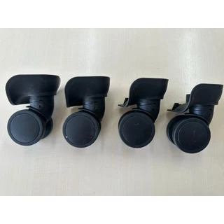 Rodinhas Duplas Giratórias Para Malas Com Rodas 360 Serve para todos os tamanhos de malas.