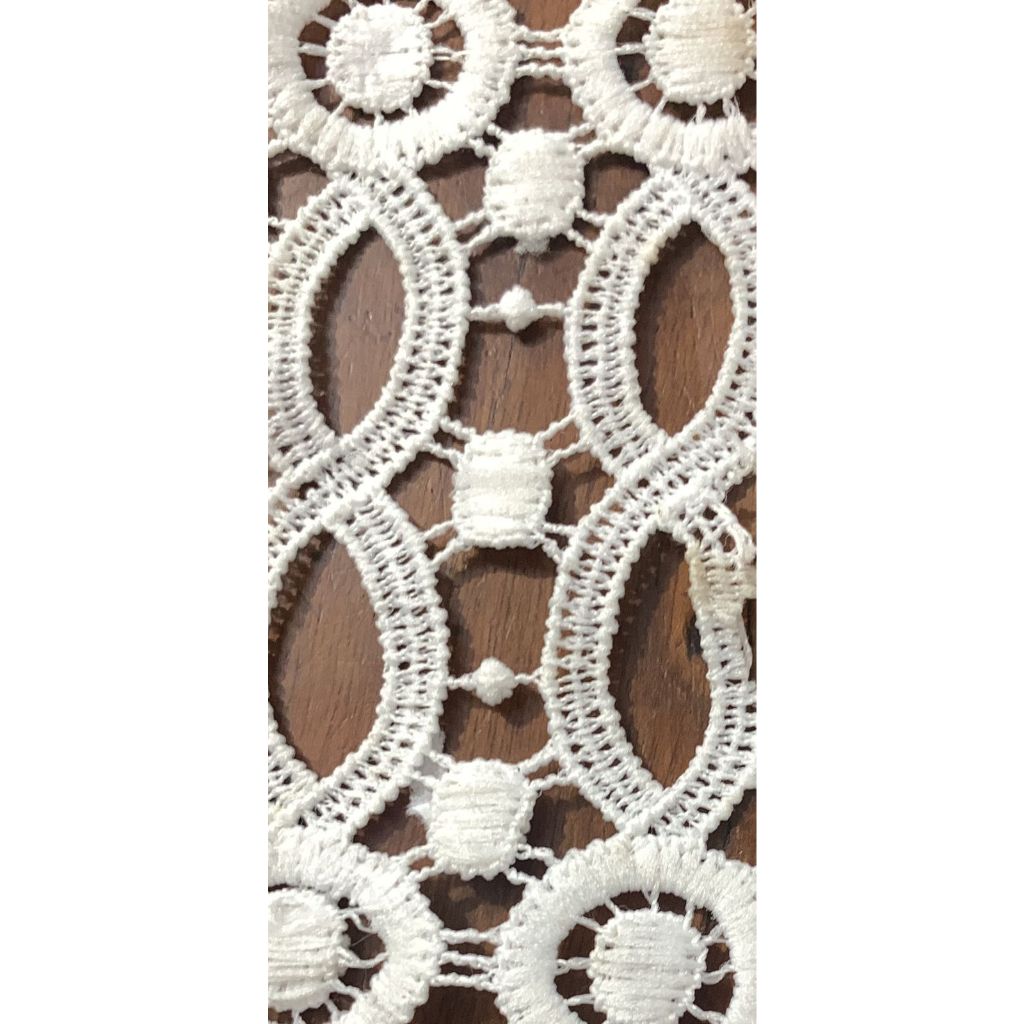 Renda guiper off white | Shopee Brasil