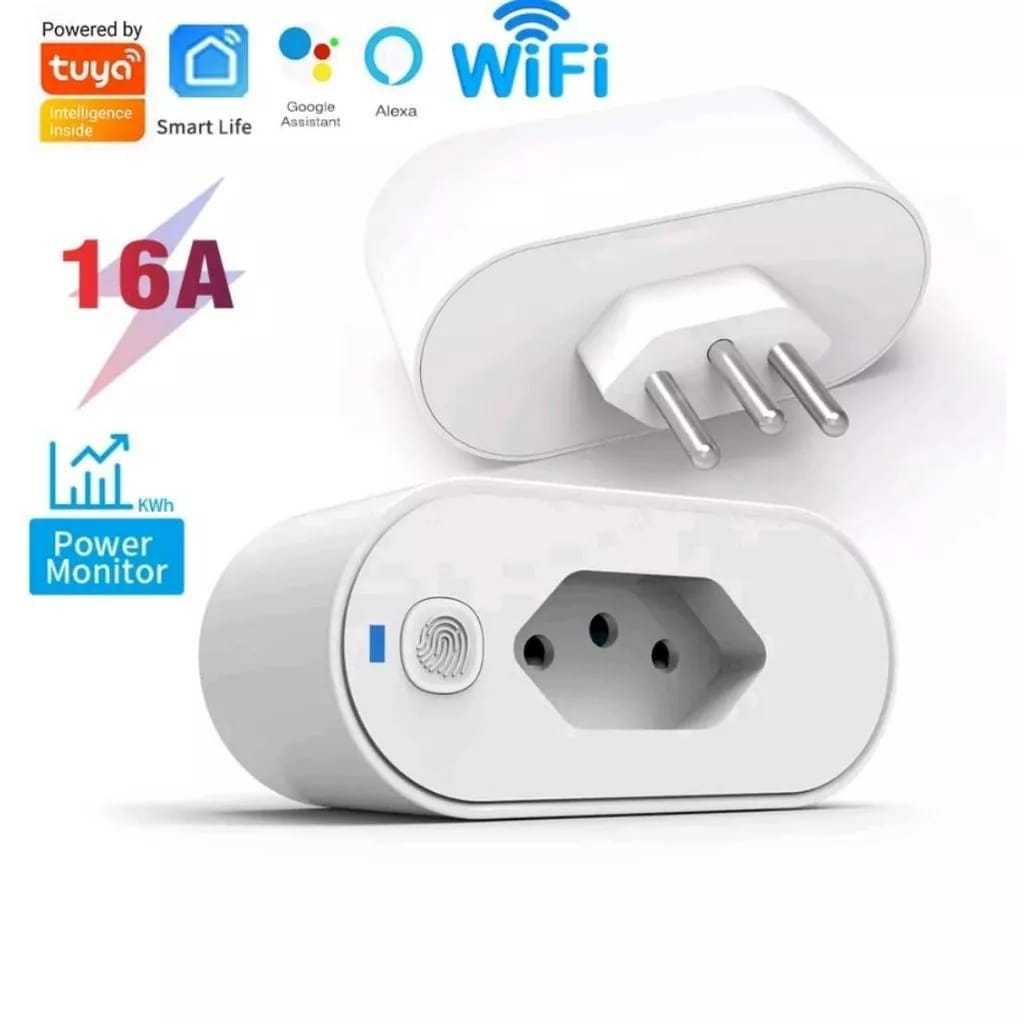 15 Amp Outdoor Alexa/Google Assistant Compatible Plug -in Smart Wi-Fi Dual Outlet Wall Plug, No Hub Required (3-pack)