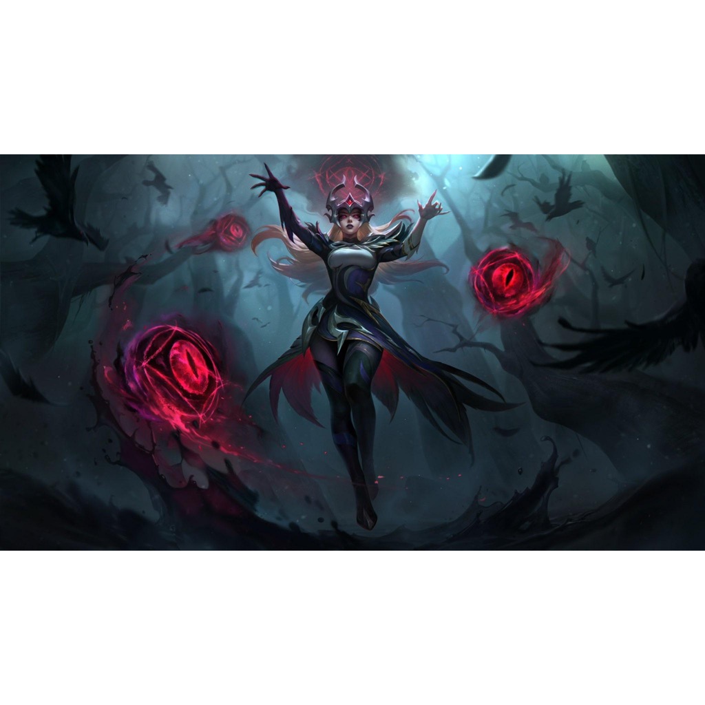 Mouse pad gamer 59x30 - Splash ART syndra coven | Shopee Brasil