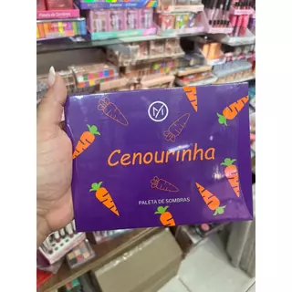Paleta de sombra cenourinha