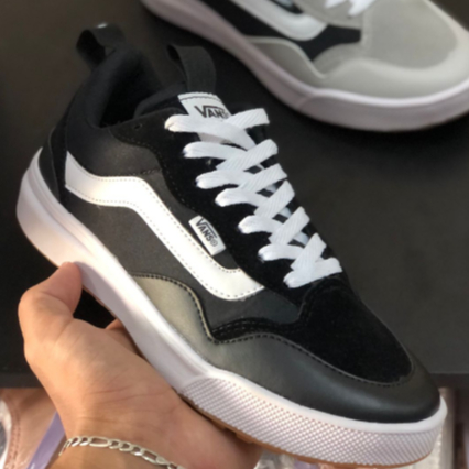 TENIS VANS ULTRARANGE MASCULINO CINZA PRETO MARINHO ROSE NOVO PRONTA  ENTREGA ENVIO IMEDIATO - Escorrega o Preço