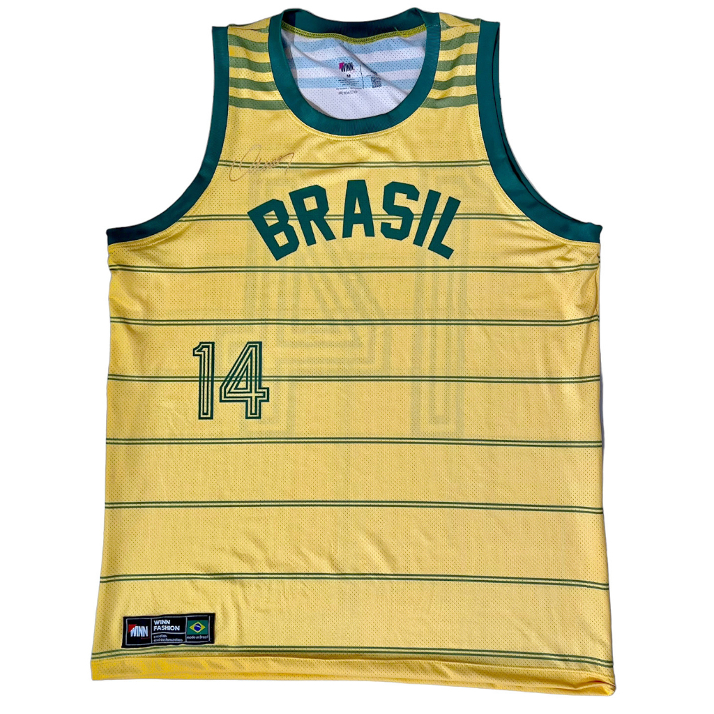 Camiseta Regata Oscar Mão Treinada Basquete 1987