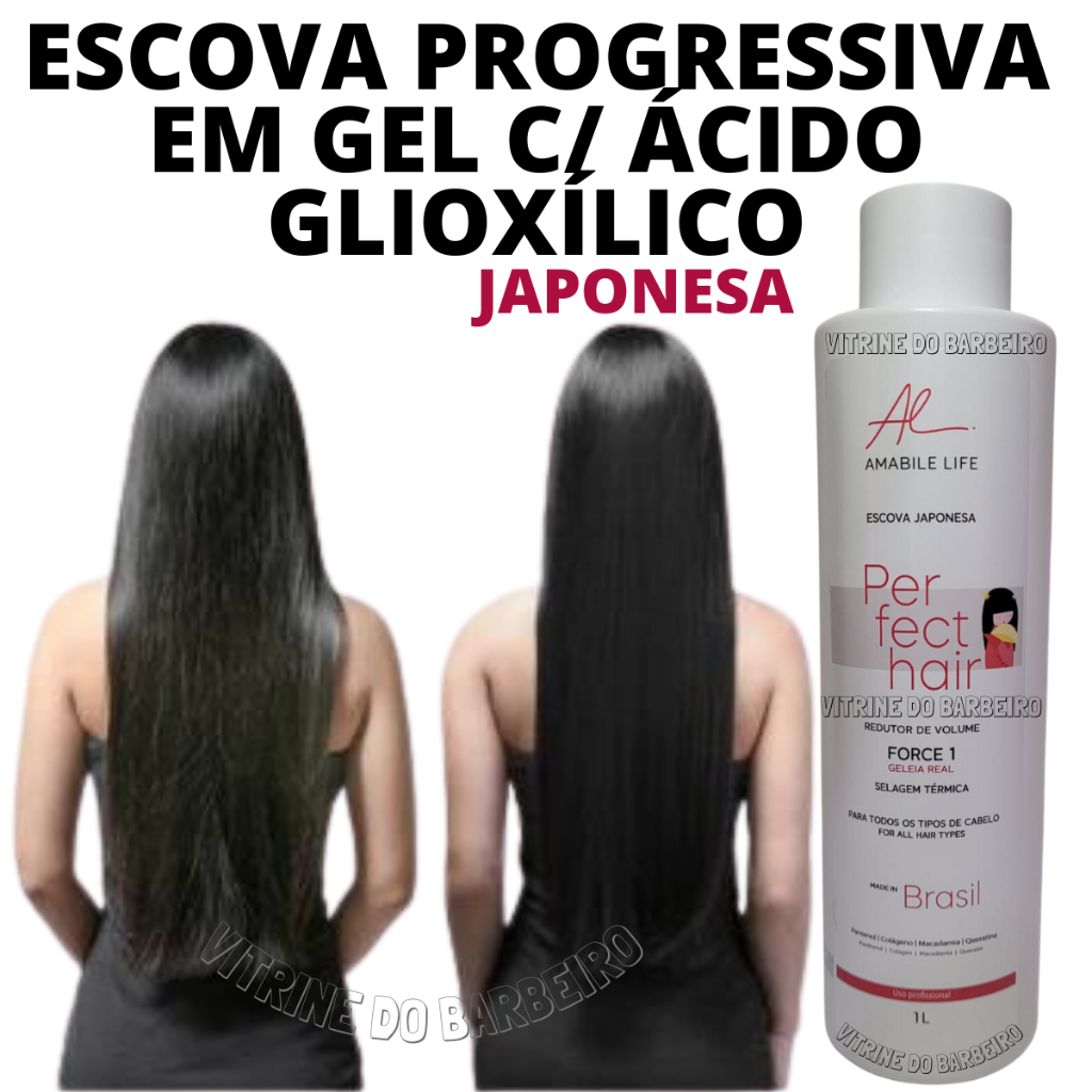 Progressiva Em Gel Zero Formol Com Ácido Glioxílico Original | Shopee ...