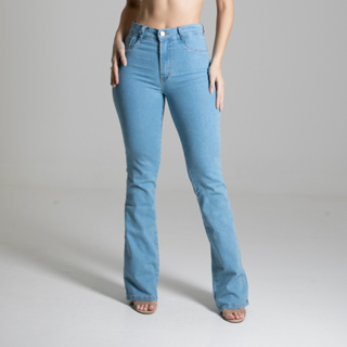 Calça jeans sawary boca best sale de sino