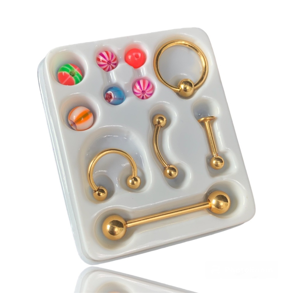 Piercing bolinhas hélix - Comprar em Lovitta