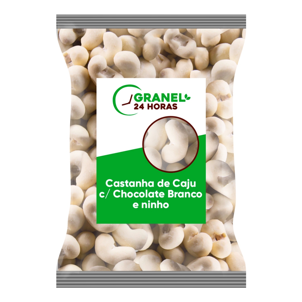 Drageado Caju Branco Original 500g | Shopee Brasil