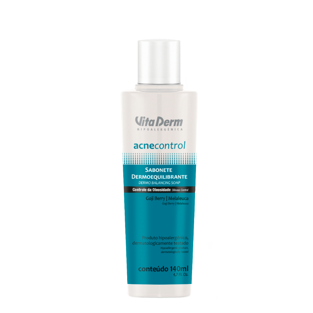Sabonete Dermoequilibrante 140ml Vita Derm | Shopee Brasil