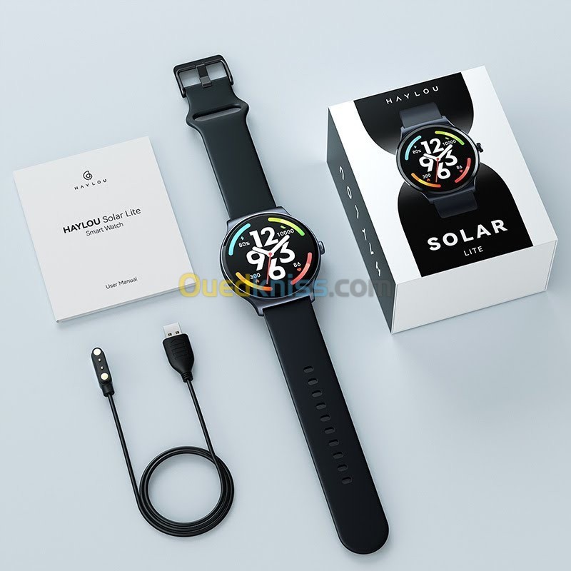 Haylou Solar Plus Smartwatch Aprova Dagua Gps Chamada 2023